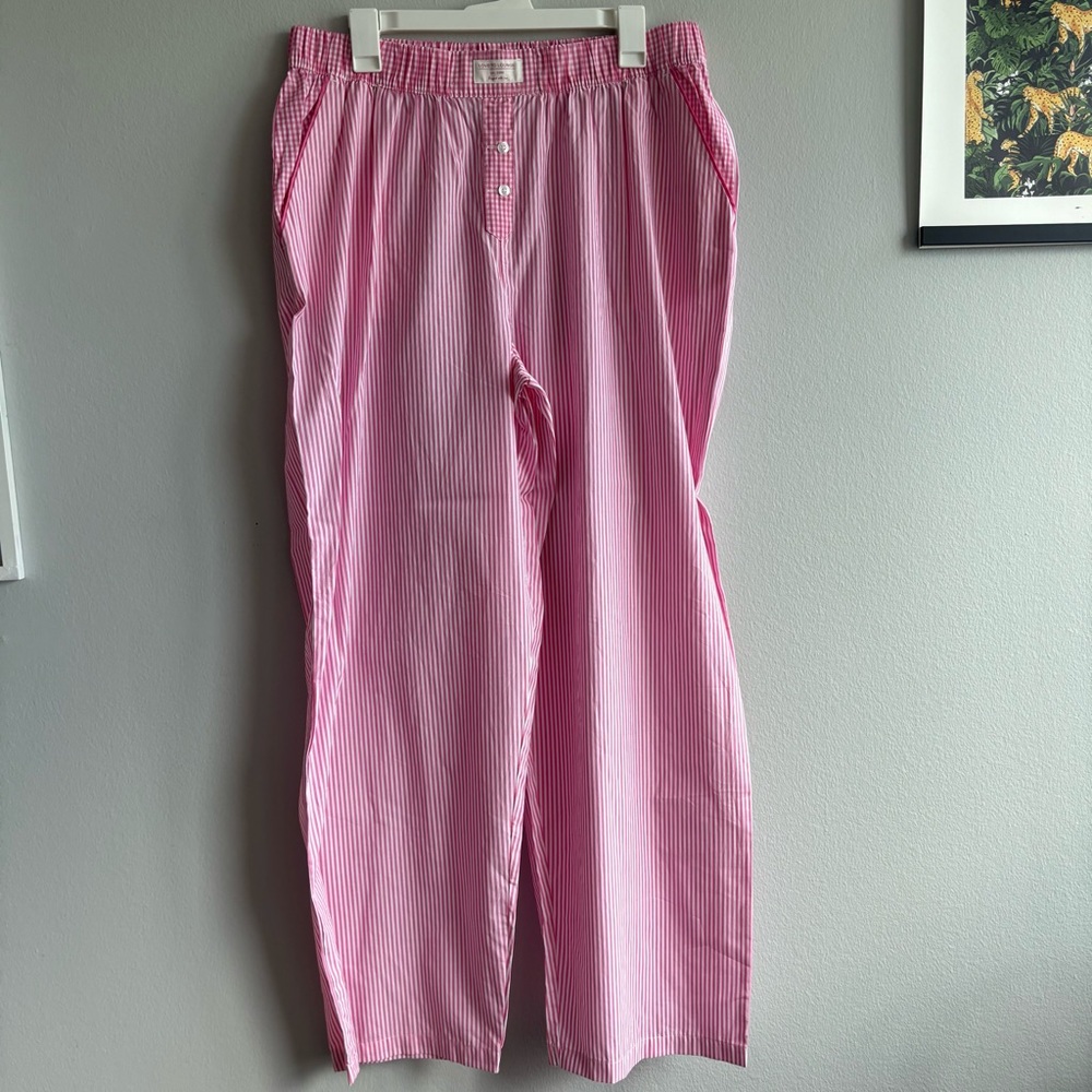 🩷Pink Striped Pajama Pants